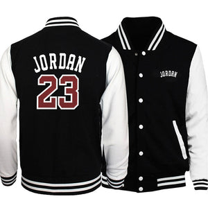 NEW UNIFORM COAT SPORTSWEAR STREETWEAR CASUAL TRACKSUIT  BOMBER JACKET BULLS 23 # BASEBALL JACKET