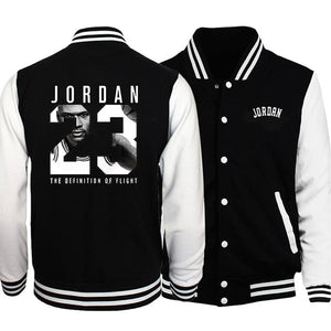 NEW UNIFORM COAT SPORTSWEAR STREETWEAR CASUAL TRACKSUIT  BOMBER JACKET BULLS 23 # BASEBALL JACKET